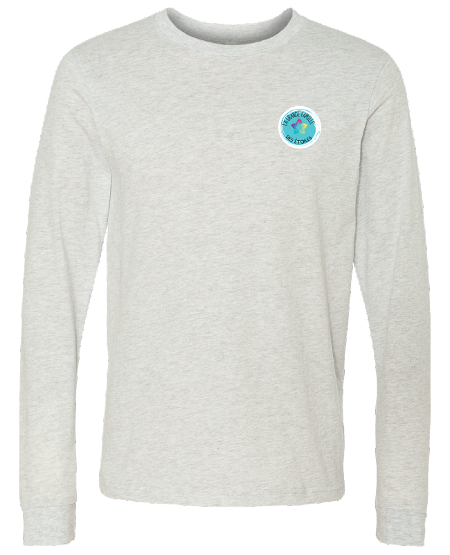 GARDERIE LES ÉTOILES - 3501 T-shirt manches longues unisexe - TR. TS-184 (AVG)