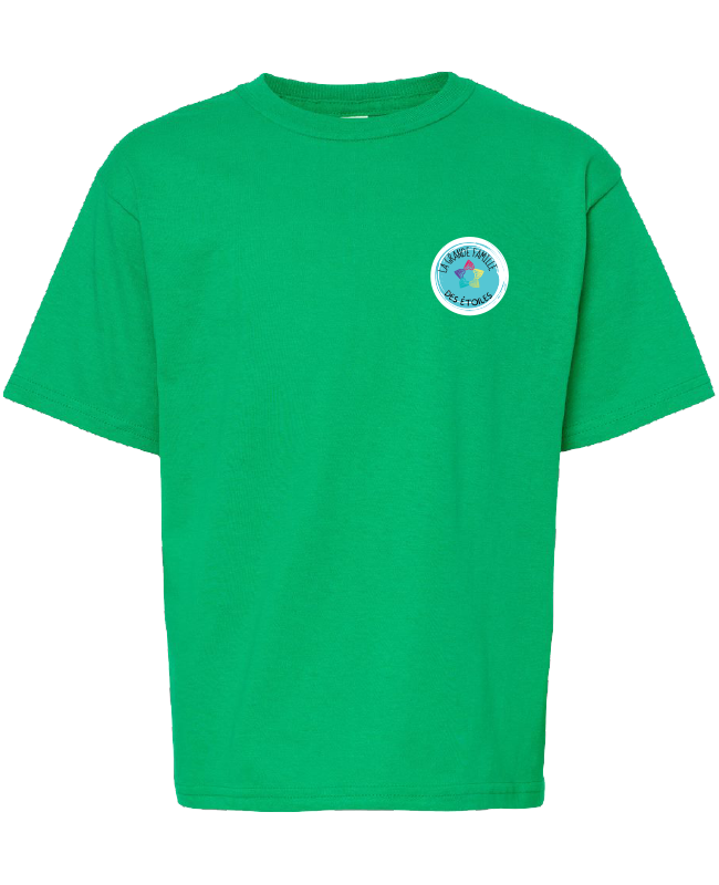 GARDERIE LES ÉTOILES - 4850 T-Shirt Gold Soft Junior - TR. TS-184 (AVG)