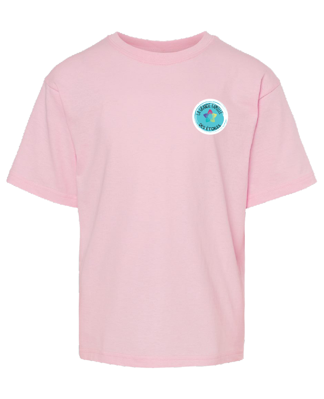 GARDERIE LES ÉTOILES - 4850 T-Shirt Gold Soft Junior - TR. TS-184 (AVG)