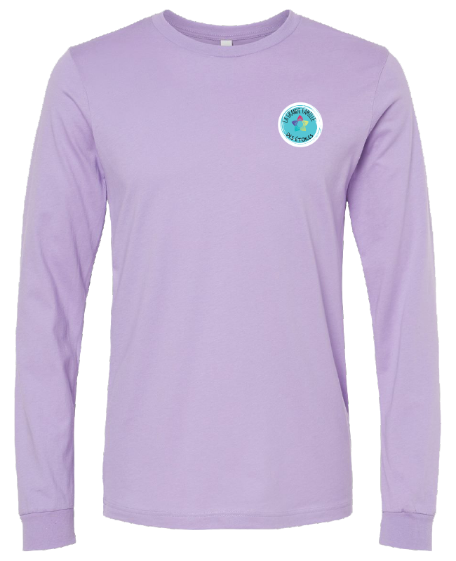 GARDERIE LES ÉTOILES - 3501 T-shirt manches longues unisexe - TR. TS-184 (AVG)