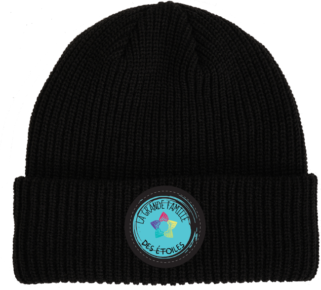 GARDERIE LES ÉTOILES - 914 Tuque à rebord côtelée - EC. EC1107 (AV)