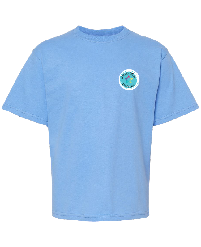 GARDERIE LES ÉTOILES - 4850 T-Shirt Gold Soft Junior - TR. TS-184 (AVG)