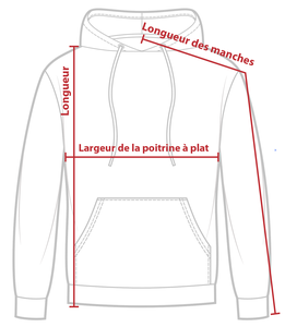 Charte de grandeur 3320 (XS à 3XL)